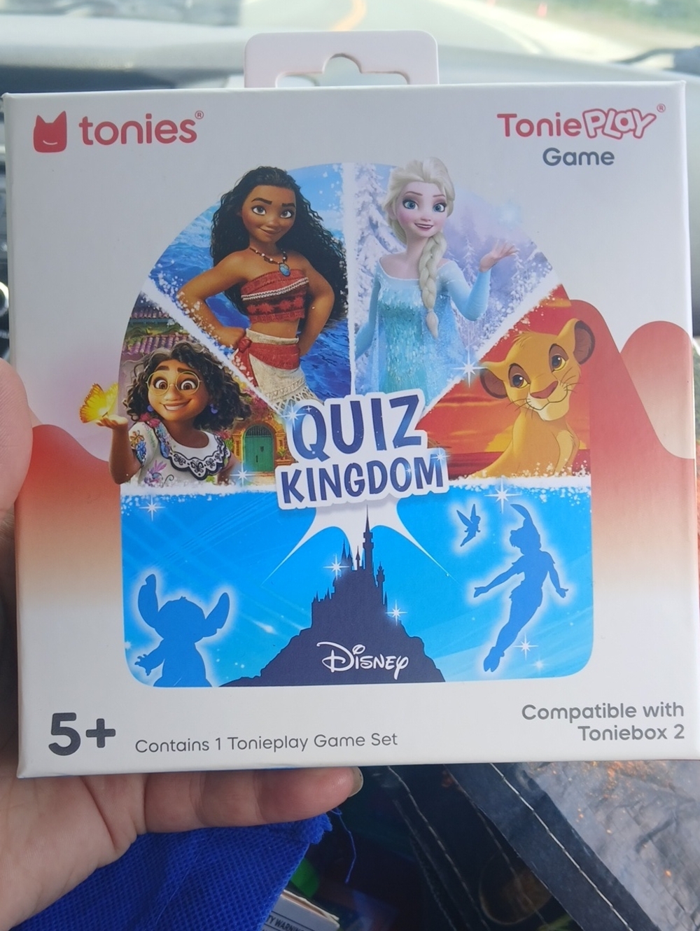 Tonieplay Quiz Kingdom Disney Kids Game - Blue/White
